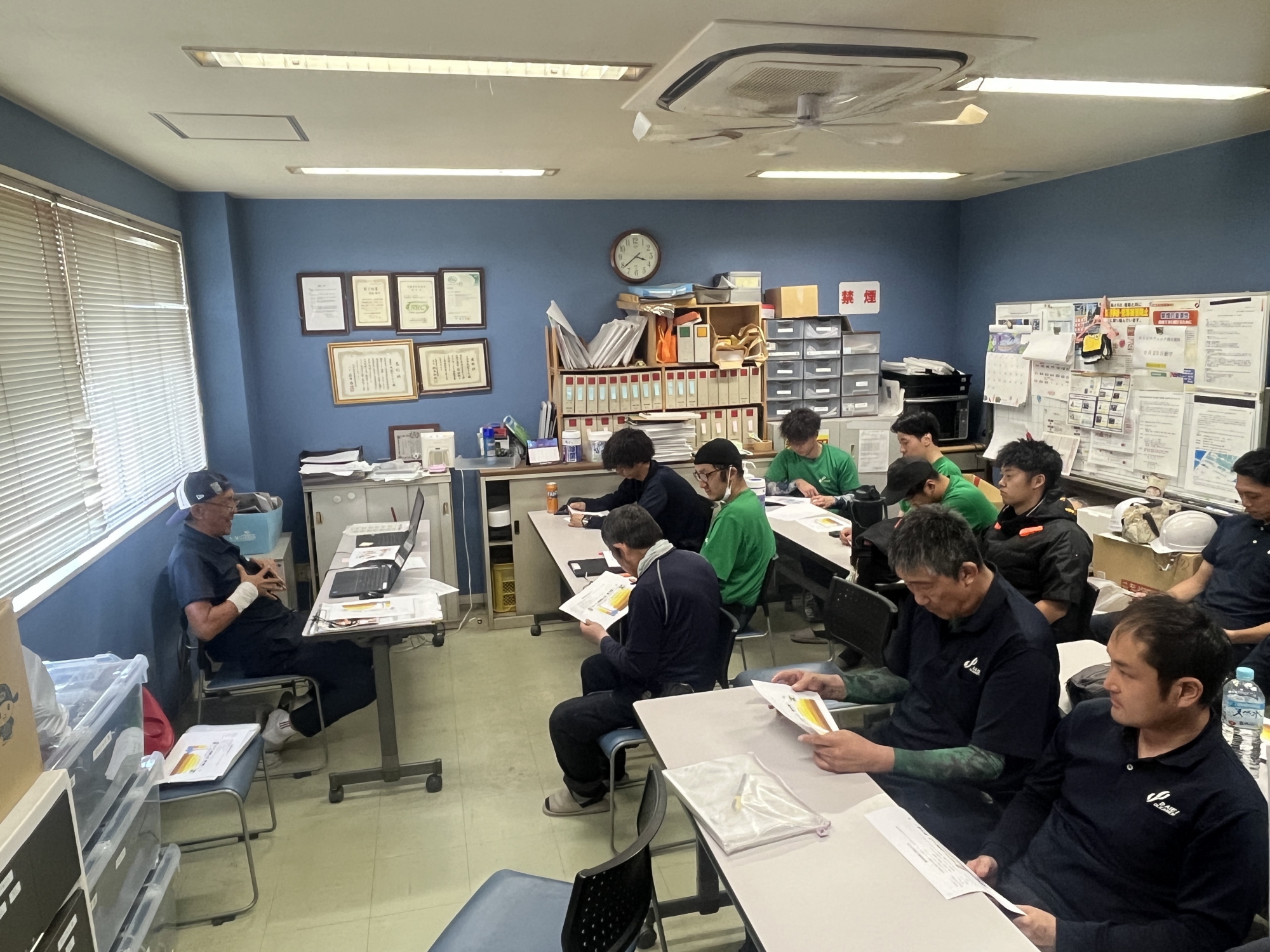 熱中症予防勉強会の様子2