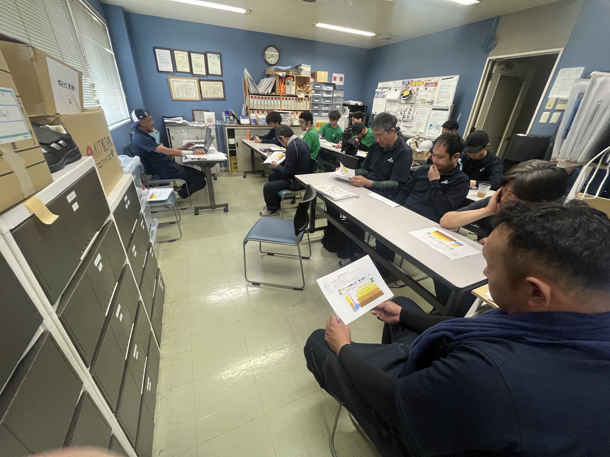 熱中症予防勉強会の様子3